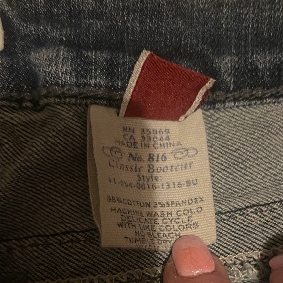 Stetson Women's Boot Cut Jeans - Dark Blue - Picture 4 of 11